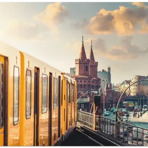 Berlin Oberbaumbrücke 2 Q7UT Wandbild Jetzt Bestellen