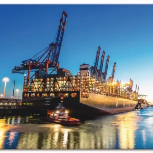 Hamburg Hafen T3BD Wandbild Finale Aktion