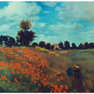Bestpreis Die Mohnblumen, 1873 T1TI Wandbild