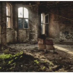 Gratis Versand Lost Place - für immer T9RK Wandbild
