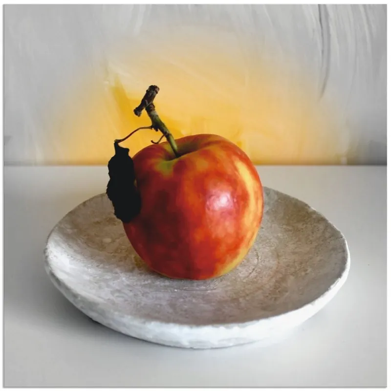 Direkt Vom Hersteller Ein Apfel am Tag S7WH Wandbild