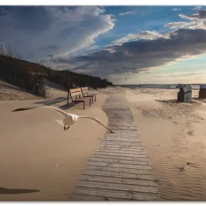 Garantierte Lieferung Strandimpressionen S5PT Wandbild