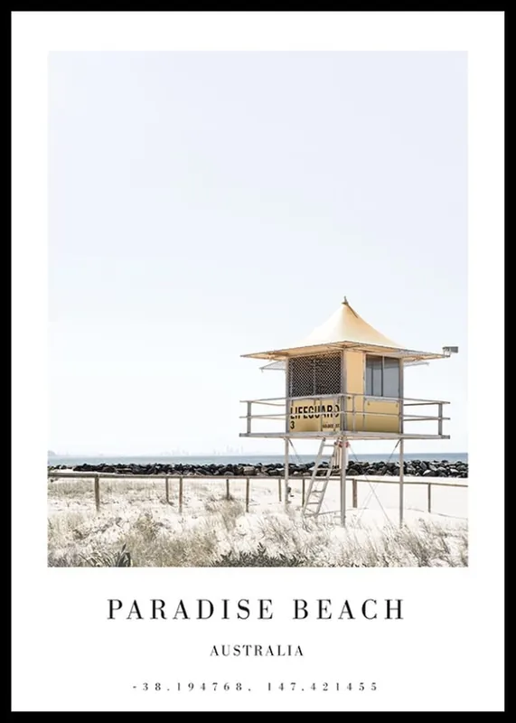 Knallerangebot Paradise Beach Poster