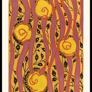 Flower Pattern No.5 by E. A. Seguy Poster Wochenendangebot