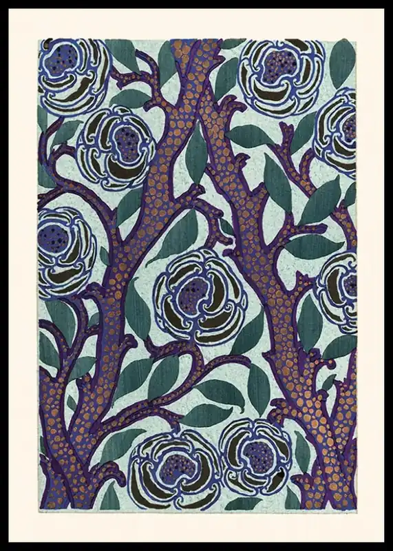 Flower Pattern No.4 by E. A. Seguy Poster Sonderaktion