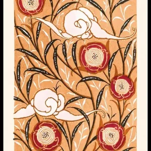 Zertifiziert Flower Pattern No.3 by E. A. Seguy Poster