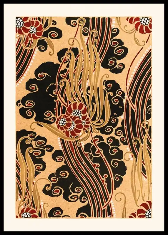 Flower Pattern No.1 by E. A. Seguy Poster Top-Seller