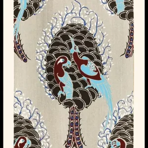 Bird Pattern by E. A. Seguy Poster Nur Für Kurze Zeit
