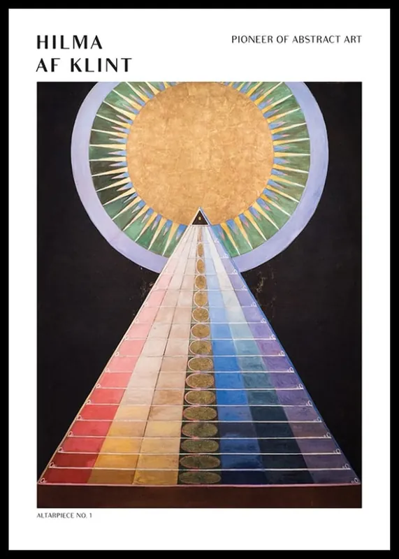 Altarpiece No1 By Hilma Af Klint Poster Kracherpreis