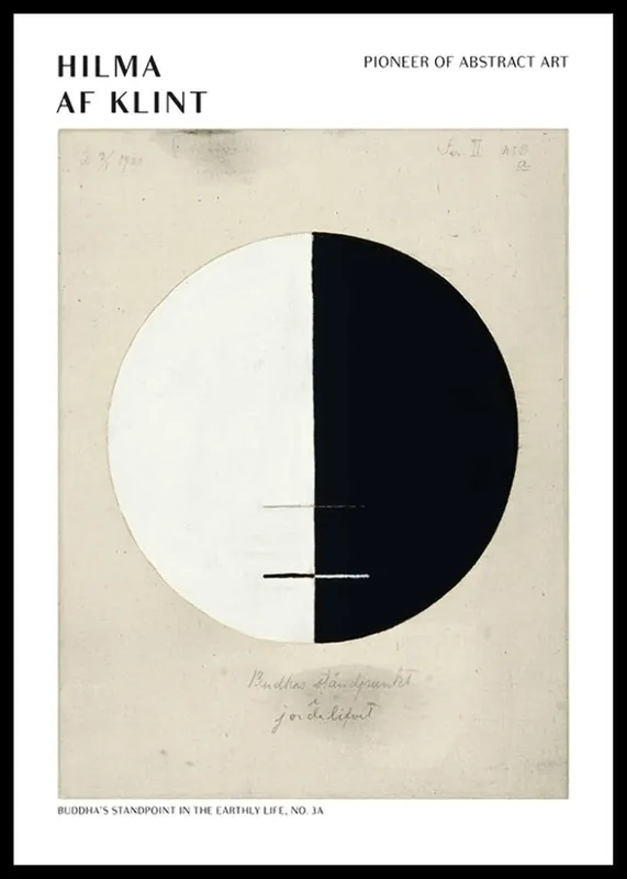 Buddhas Standpoint By Hilma Af Klint Poster Must-Have