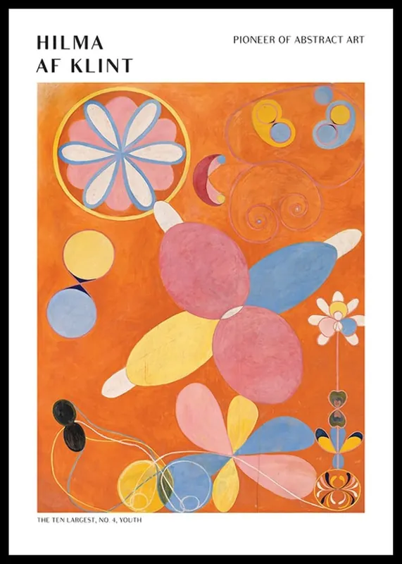 The Ten Largest No4 By Hilma Af Klint Poster Ausverkauf