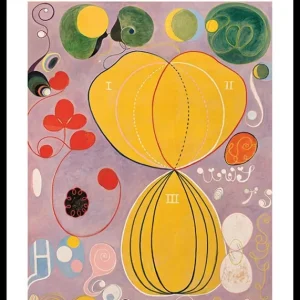 The Ten Largest No7 By Hilma Af Klint Poster Neue Ware