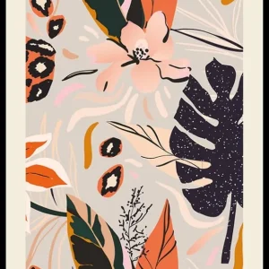 Solange Der Vorrat Reicht Flower Garden Palermo Poster