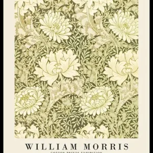 William Morris Chrysanthemum Poster Kostenfreie Lieferung