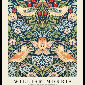 William Morris Strawberry Thief Poster Schneller Versand