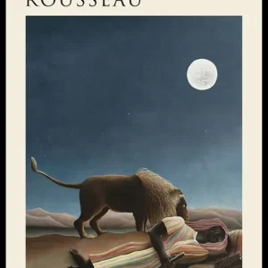 The Sleeping Gypsy By Henri Rousseau Poster Neue Kollektion