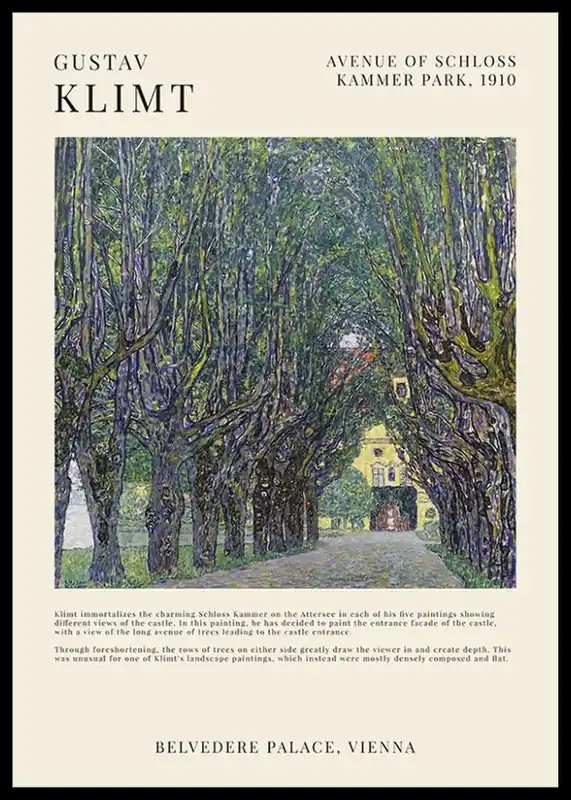 Meistverkauft Kammer Park By Gustav Klimt Poster