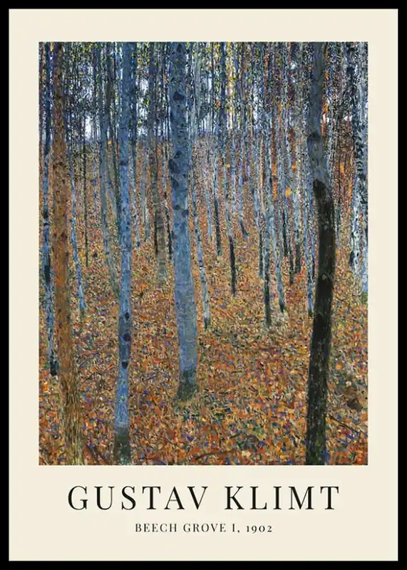 Letzte Chance Beech Grove I By Gustav Klimt Poster