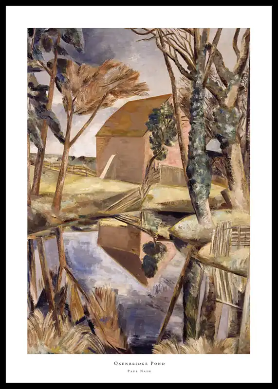 Oxenbridge Pond By Paul Nash Poster Versand Am Gleichen Tag