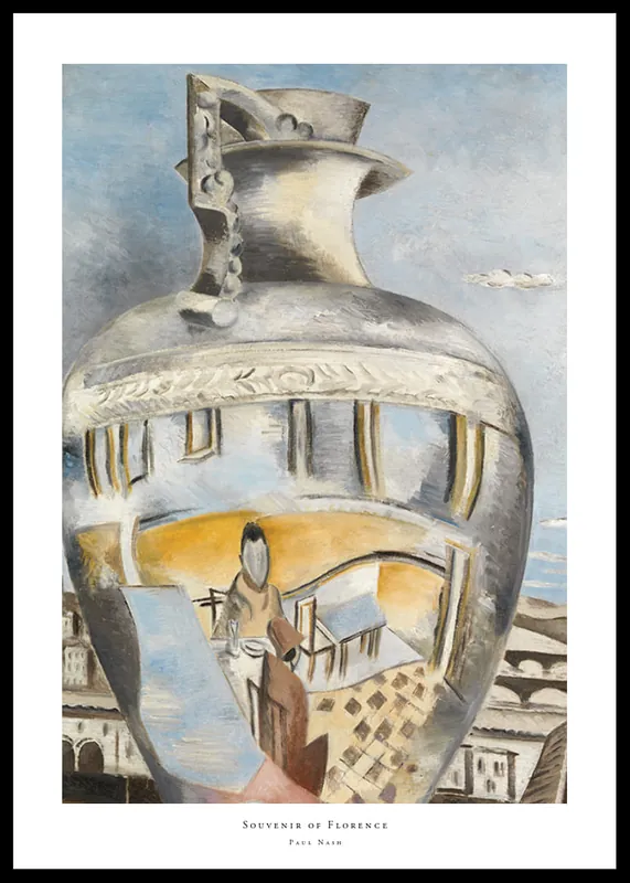 Souvenir of Florence By Paul Nash Poster Ausverkauf