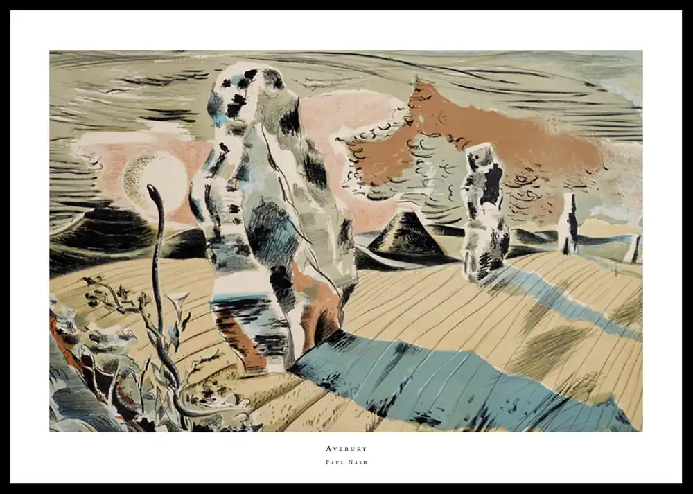 Bestseller Avebury By Paul Nash Poster