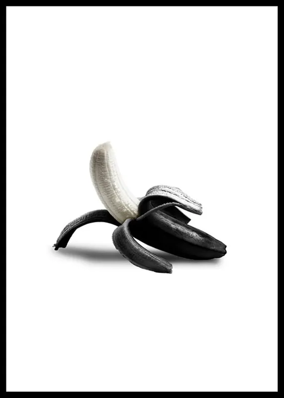 Neuheit Black Banana Poster