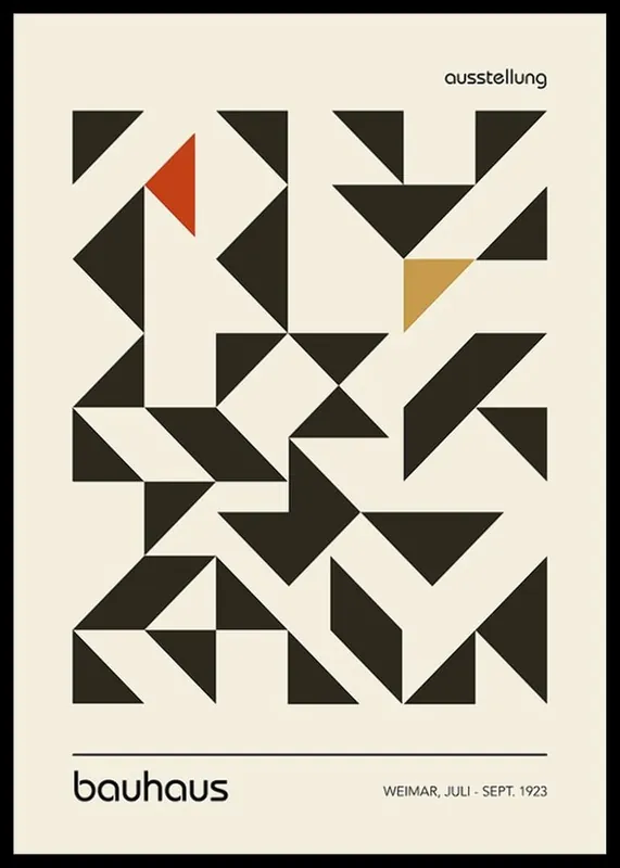 Bauhaus No10 Poster Preiswert