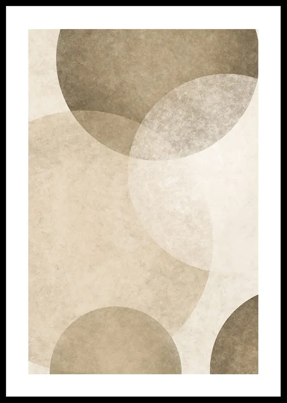 Must-Have Layered Circles Poster