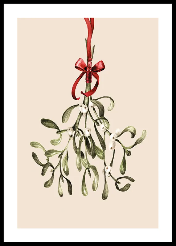 Mistletoe Poster Top-Angebot