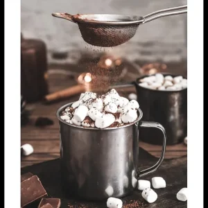 Hot Chocolate Marshmallows Poster Wochenendangebot