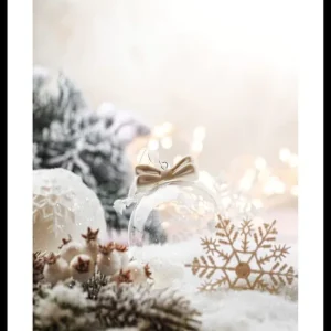Geprüft Bright Christmas Decorations Poster