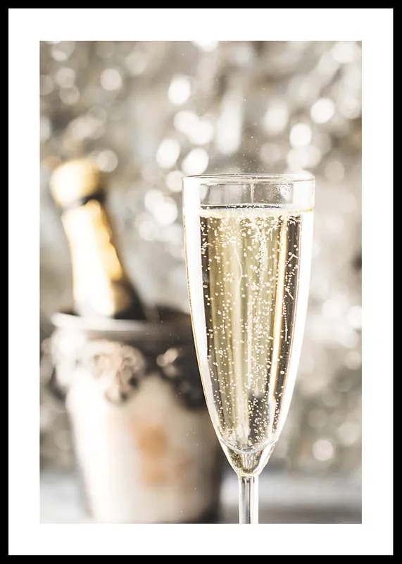 Sparkling Champagne Poster Günstig