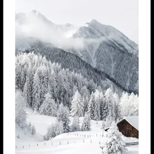 Angebot Winter In The Alps Poster