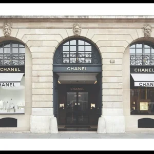 Chanel Store No3 Poster Kostenloser Rückversand