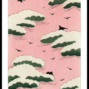 Pink Sky By Watanabe Seitei Poster Neu Im Sortiment