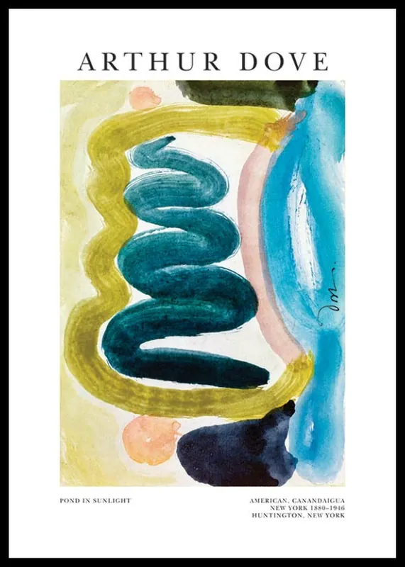 Knallerangebot Pond In Sunlight Poster