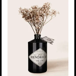 Dried Flowers Gin Bottle Poster Direktkauf