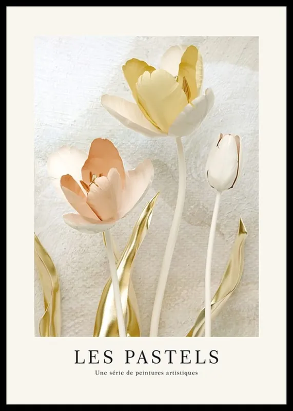 Les Pastels No2 Poster Sichere Zahlung
