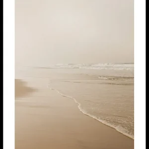 Zertifiziert Faded Beach Poster