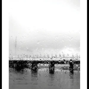 Bestseller Behind Rain Drops Poster