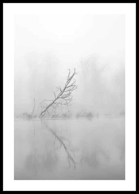 Solange Der Vorrat Reicht Leaning Tree Poster