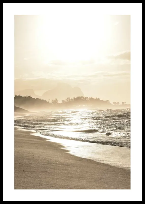 Beautiful Beach Poster Garantierte Lieferung