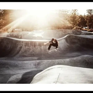 LA Skateboard Park Poster Sofort Bestellen