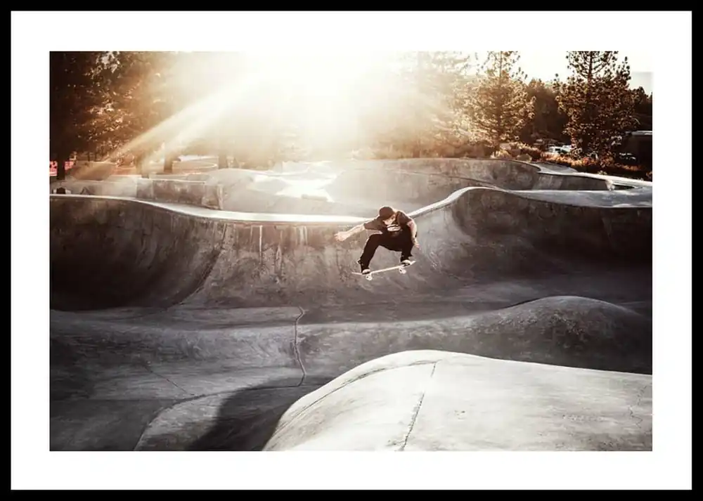 LA Skateboard Park Poster Sofort Bestellen