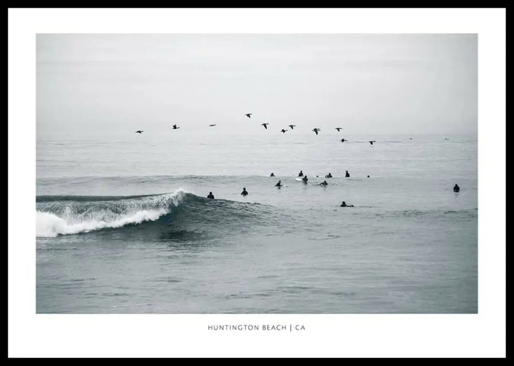 Huntington Beach Poster Kracherpreis