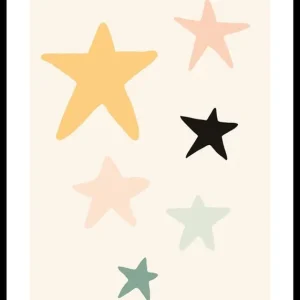 Highlight Playful Stars Poster