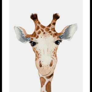 Peekaboo Giraffe Poster Wochenendangebot
