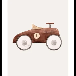 Brown Toy Car Poster Bestpreis