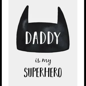 Superhero Dad Poster Preisknaller
