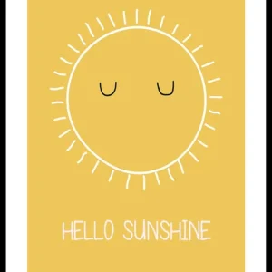 Garantierte Lieferung Hello Sunshine Poster